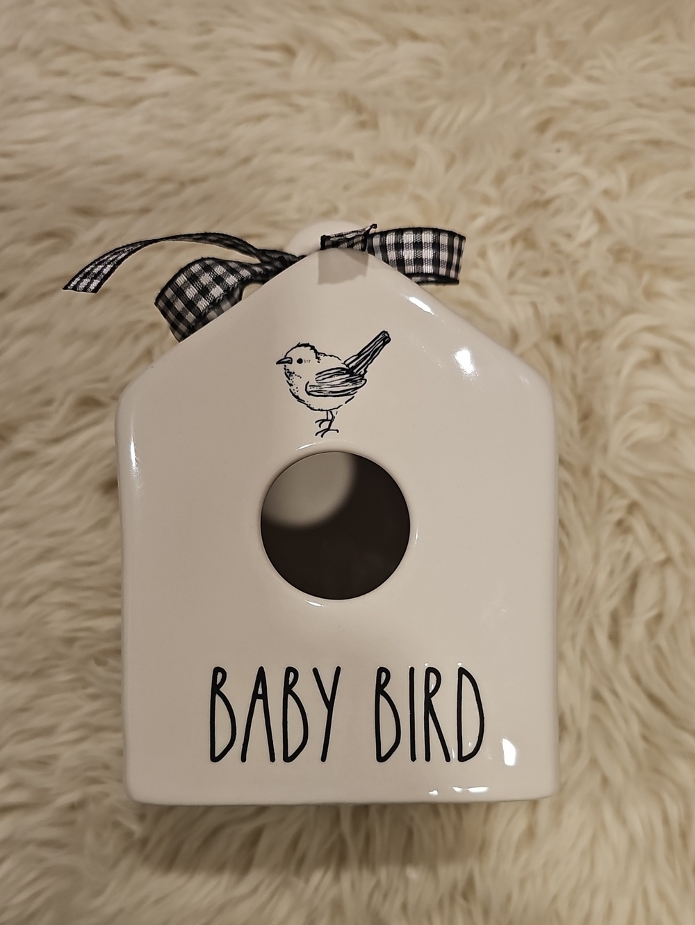 Rae Dunn By Magenta "Baby Bird" Bird Feeder NWOT